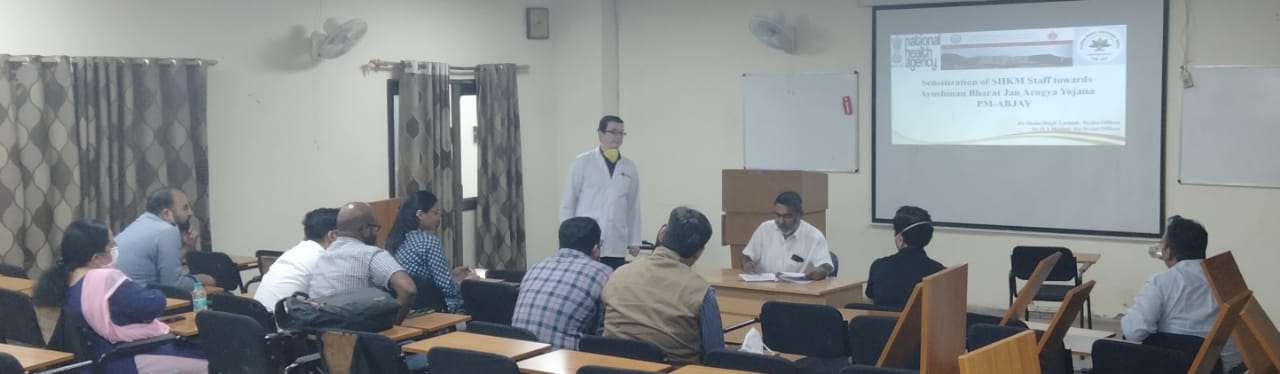 Sensitization Session of Ayushman Bharat Scheme